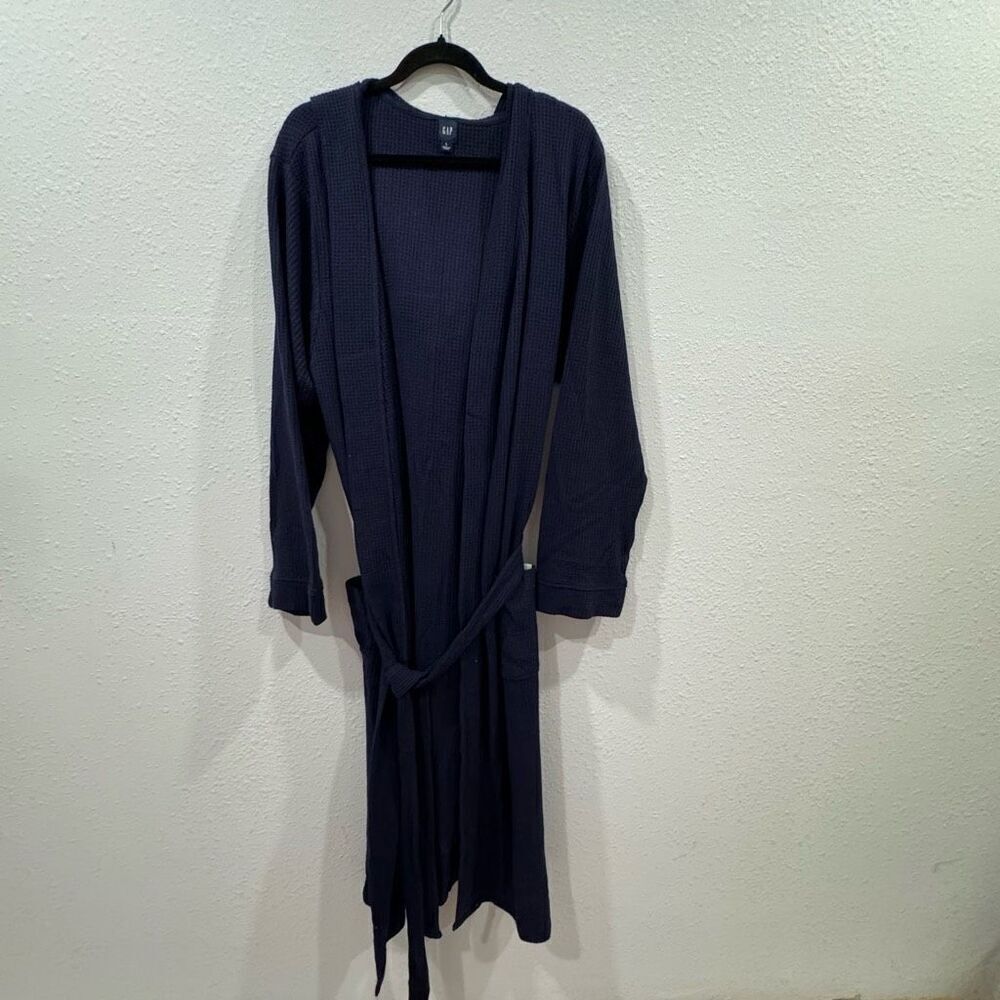 Gap men's‎ robe blue size large
